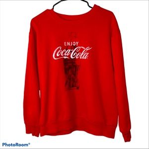 Medium red Coca-Cola crewneck